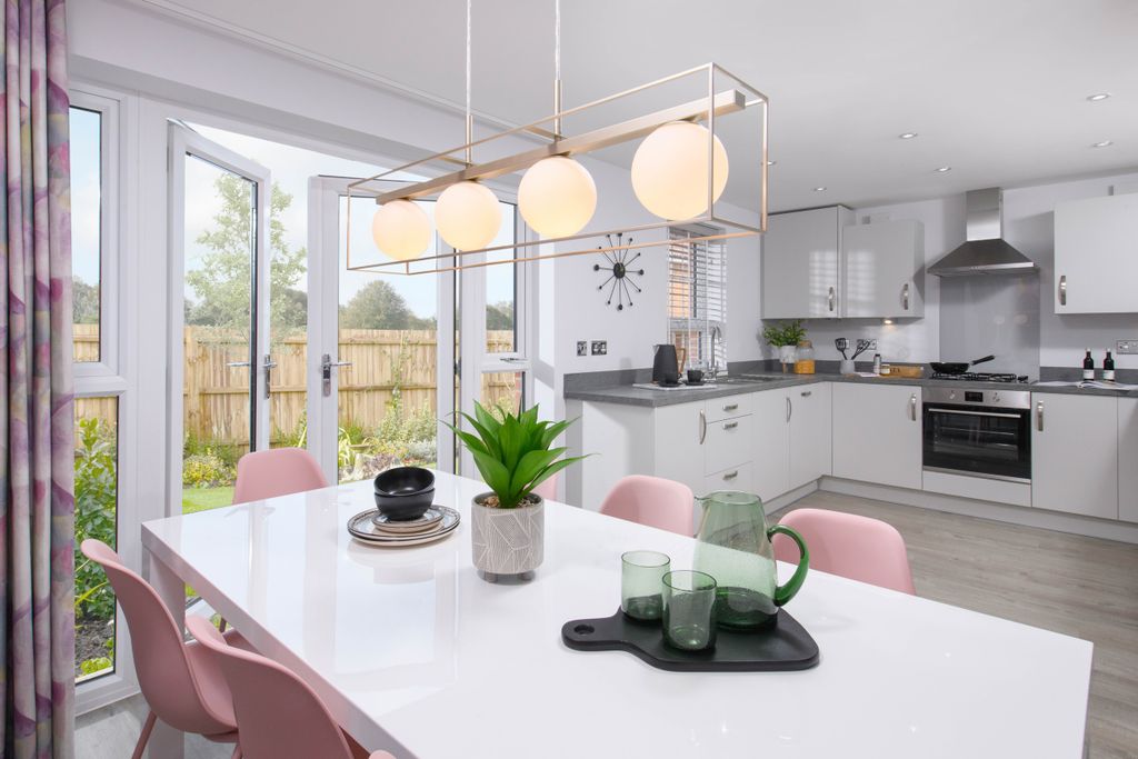 Property photo 3 of 9 Open Plan Kitchen/Diner At Elwick Gardens