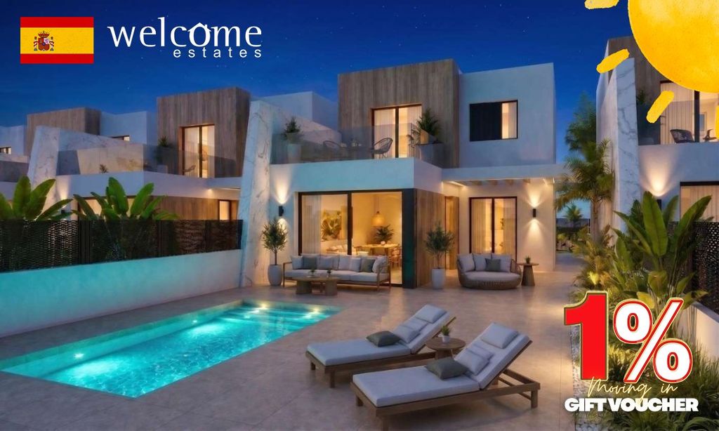 Property photo 1 of 17 New-Build Townhouses In Santa Rosalia Lake And Life Resort - Murcia