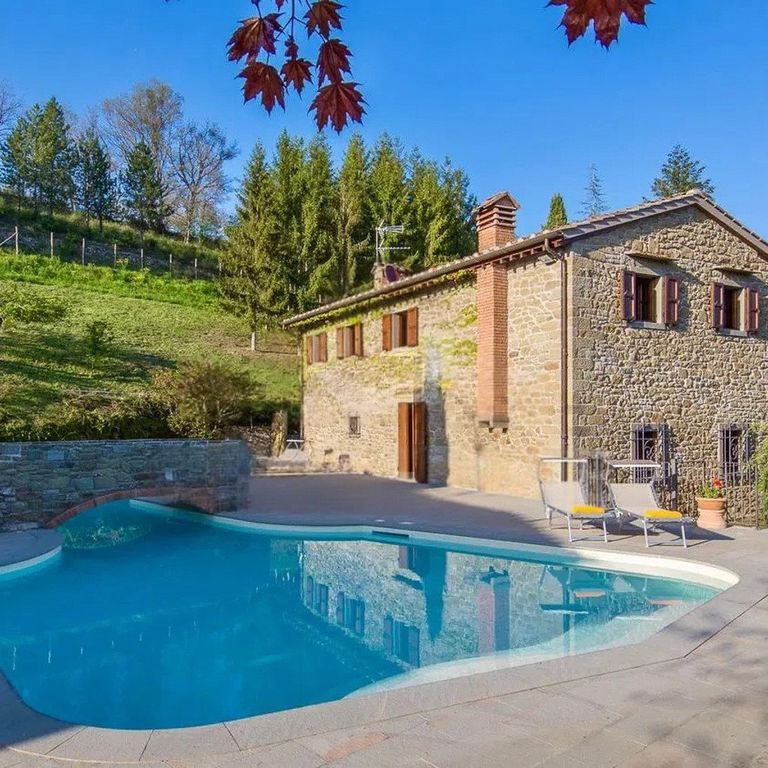 Property photo 1 of 19 Rustic Country House With Pool In Stia, Tuscany
