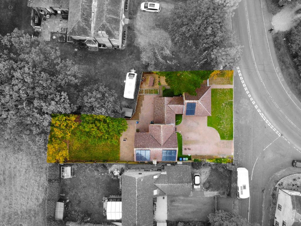 Property photo 2 of 21 The Bumbles, Warboys Road, Old Hurst - Aerial High
