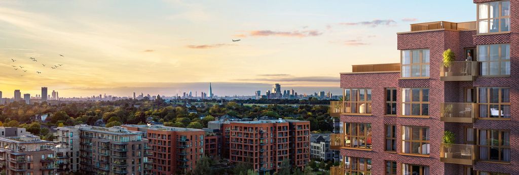 Property photo 2 of 5 CGI Of View Of New Build Apartment Blocks Set Amongst Greenery.