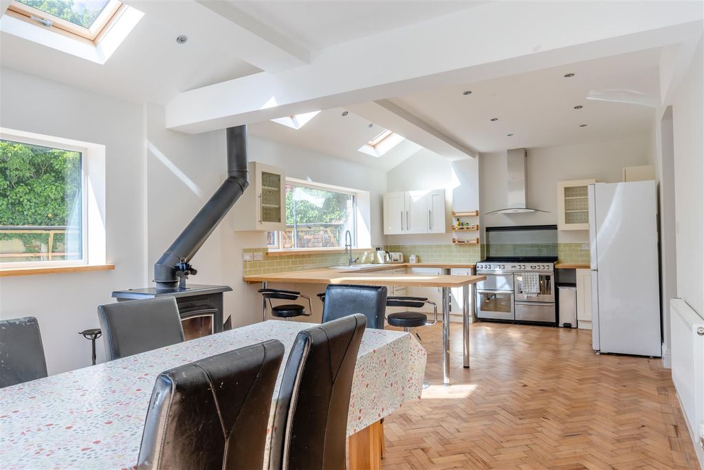 Property photo 2 of 19 Kitchen, Dining Area And Living Area