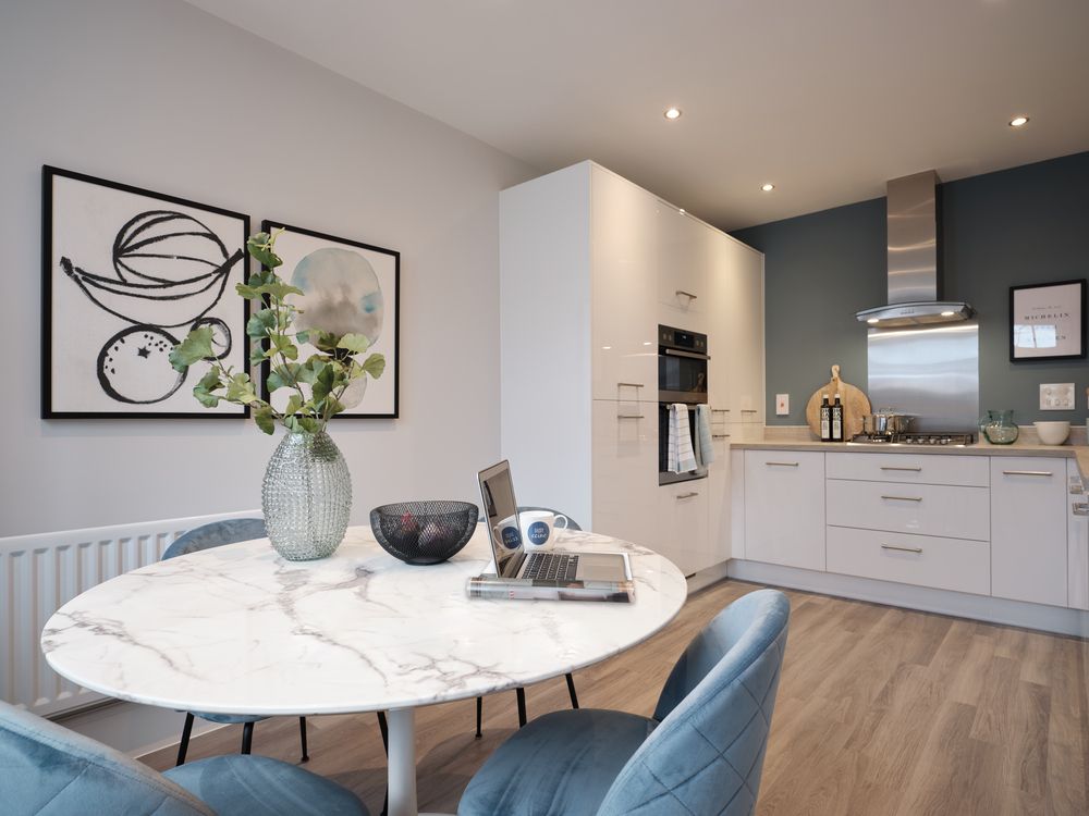 Property photo 2 of 9 Redrow - The Grantham - Kitchen/Dining Area