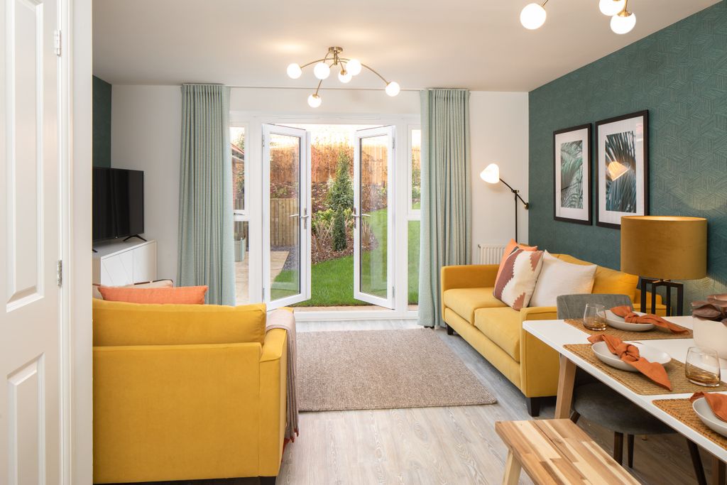 Property photo 1 of 8 Living Area In The Norbury 3 Bedroom Home