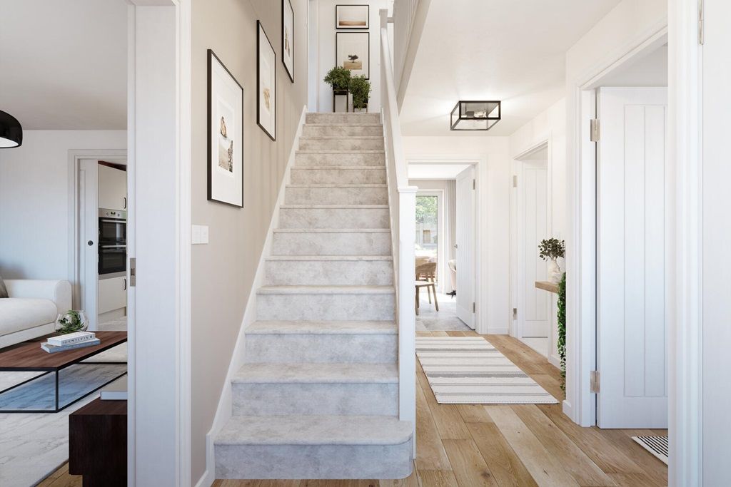 Property photo 2 of 12 The Aireton Has A Light And Inviting Hallway