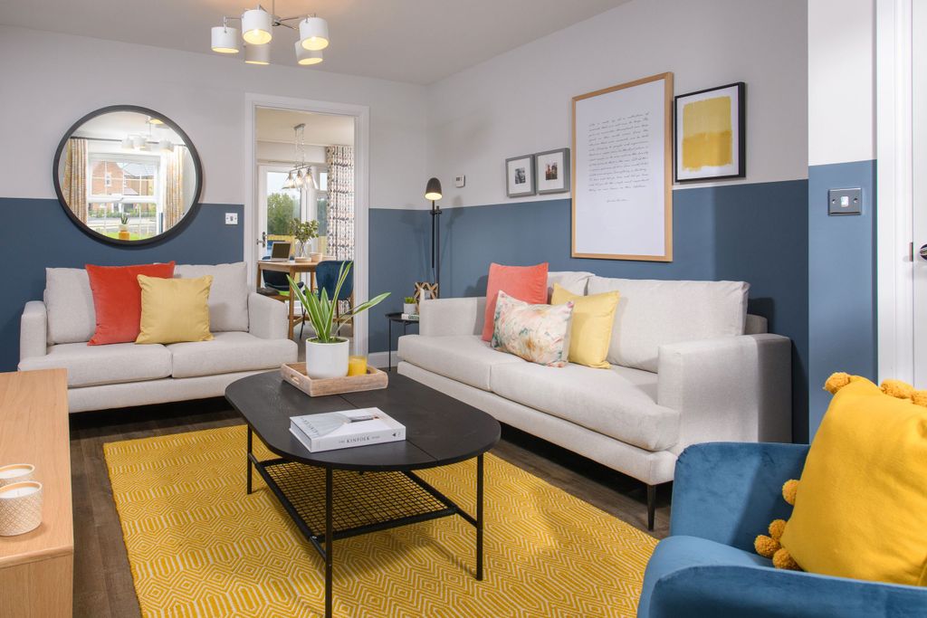 Property photo 3 of 9 Lounge In The Abbeydale 3 Bedroom Show Home
