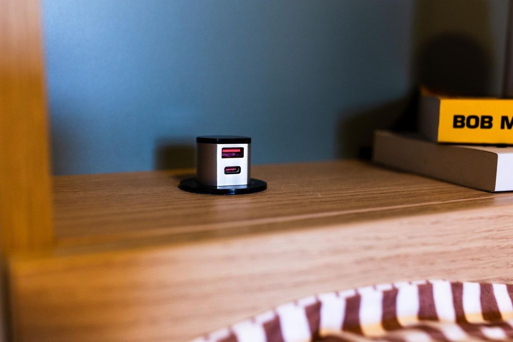 Property photo 3 of 26 Modern Bedside Integrated Usb Charging Port...