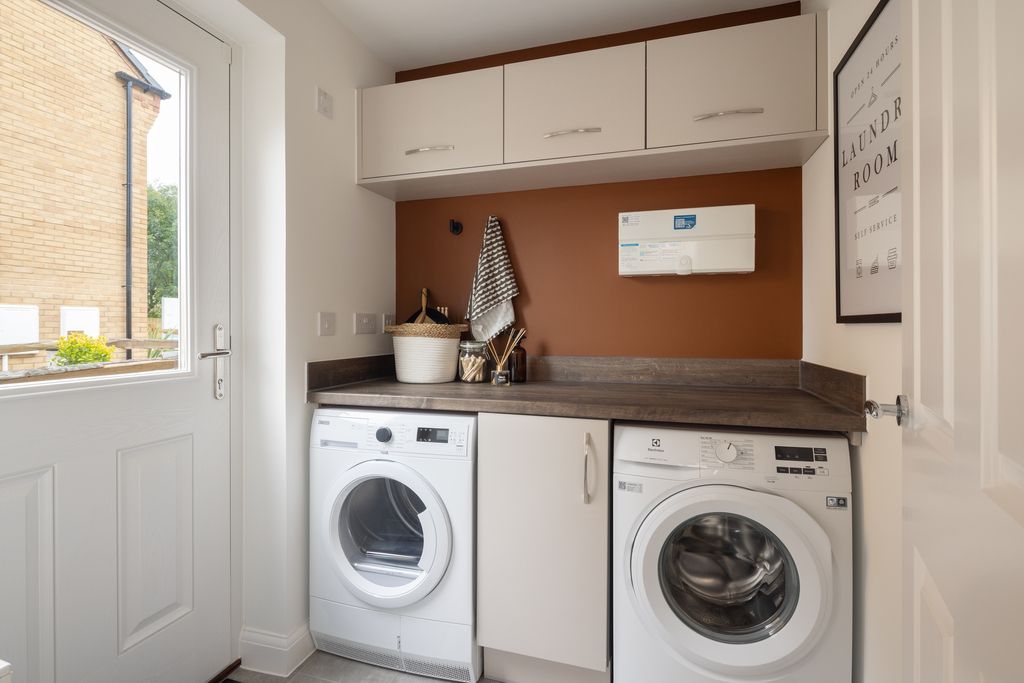Property photo 3 of 9 Internal Shot Of The Utility Room In The Hadley Show Home