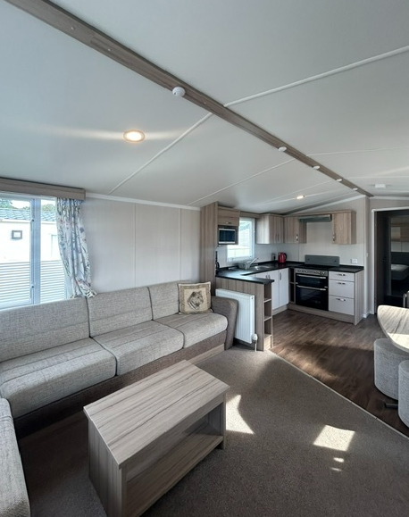 Property photo 2 of 4 Bright, Modern Open Plan Lounge And Kitchen In The Swift Loire Holiday Caravan