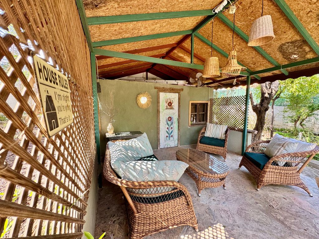 Property photo 2 of 26 Traditional 4-Bedroom Property For Sale In Fethiye – Shady Seating Area