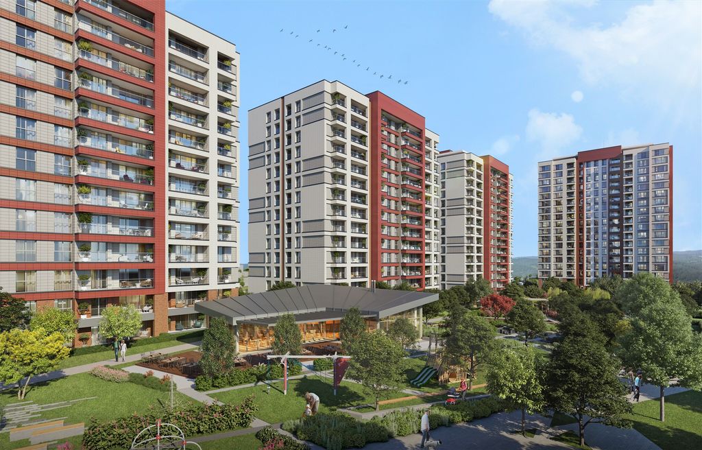 Property photo 3 of 20 Off Plan Modern Apartments For Sale In Eyup - Lush Gardens