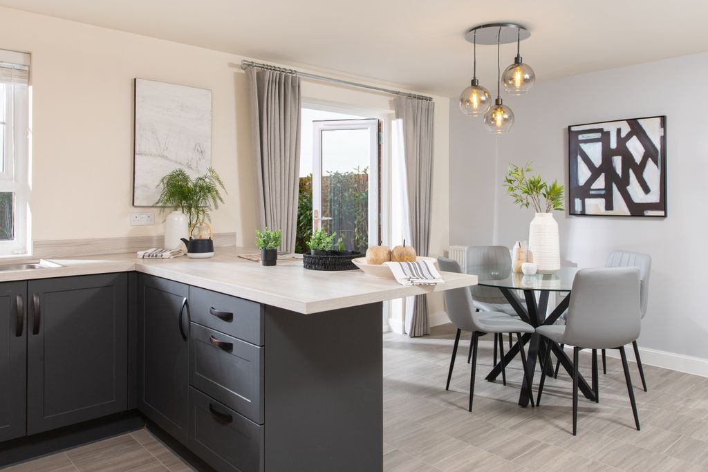 Property photo 1 of 9 Internal View Of The Kitchen/Diner Of The Chester House Type
