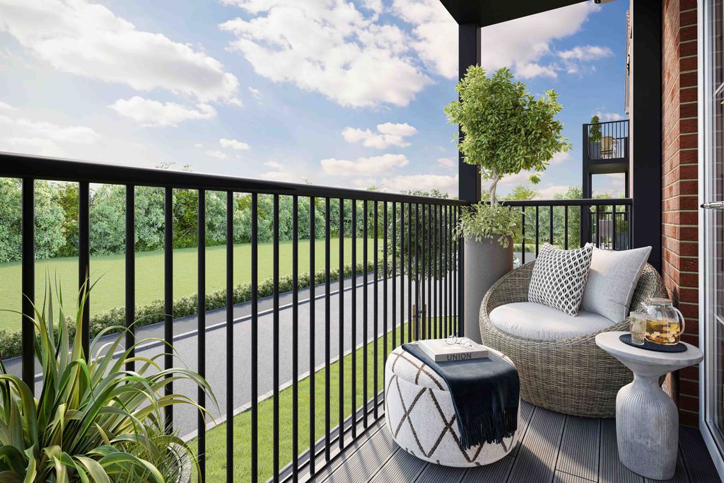 Property photo 3 of 6 CGI Of Blacony Sun Trap