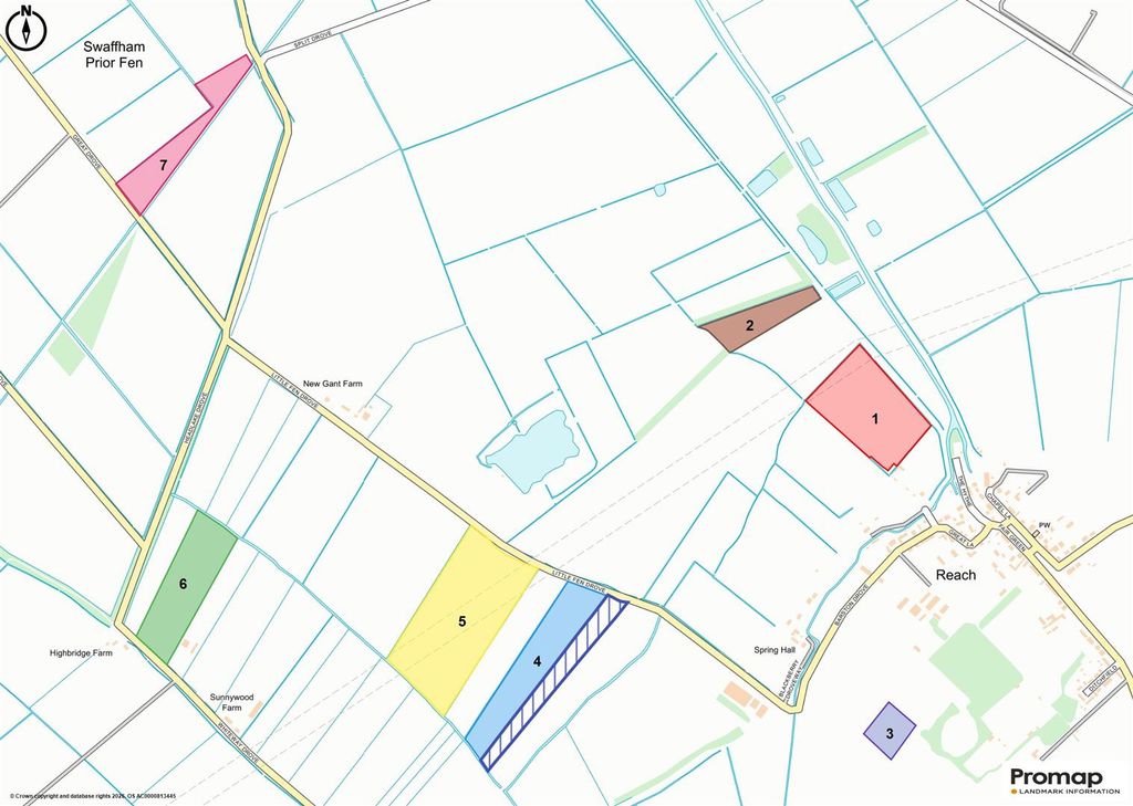 Property photo 2 of 2 Sales Plan - Hilltop Farm, Reach.Jpg