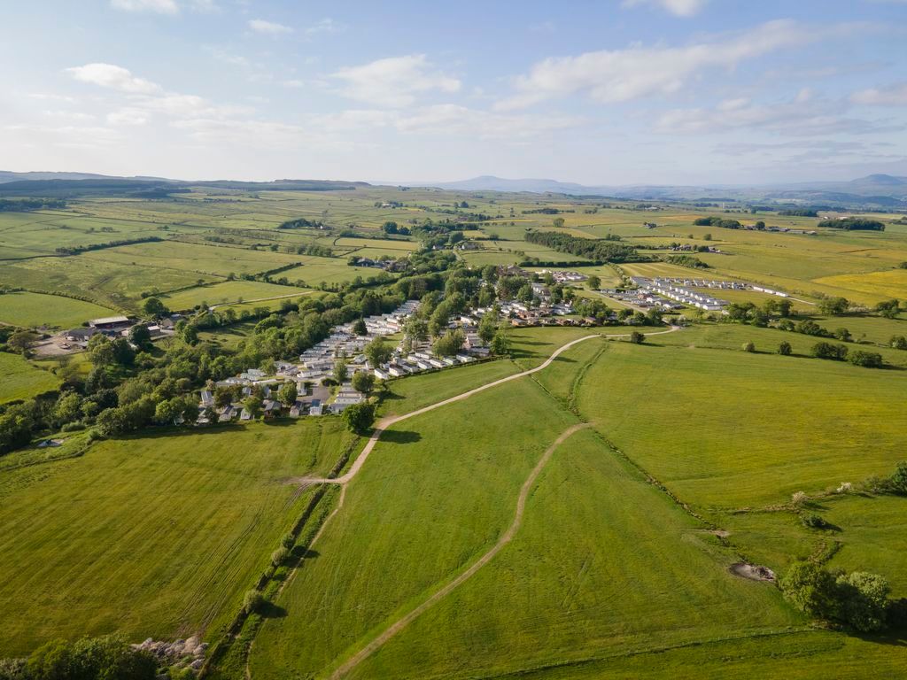 Property photo 2 of 17 Aerial Drone View Of Bowland Fell Holiday Park And Surrounding Countryside