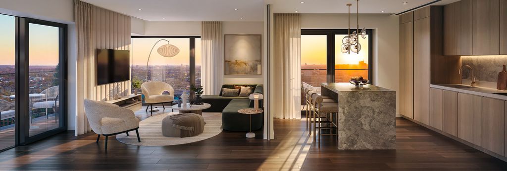 Property photo 3 of 5 An Interior Living/Kitchen CGI At White City