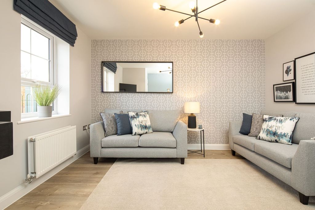 Property photo 2 of 6 Lounge Internal Image Of The Kenley Show Home At Birds Marsh View, Chippenham