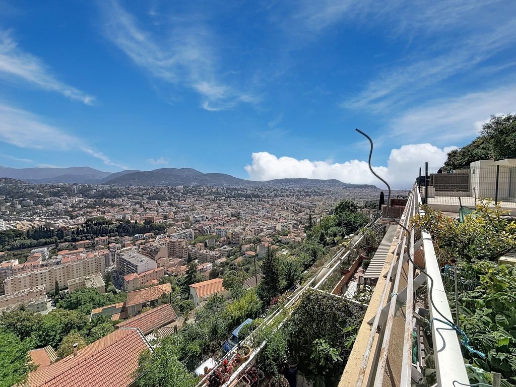 Property photo 1 of 14 Occupied Life Annuity Sale Nice / Pessicart - 3 Rooms - Terraces - Panoramic View - Garage