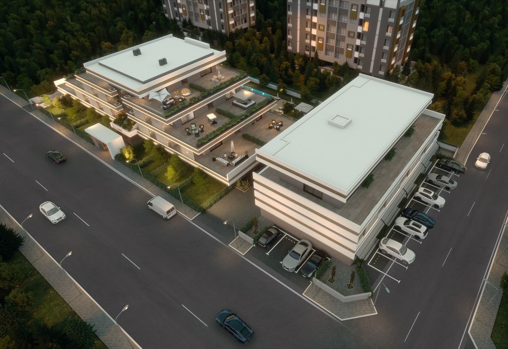 Property photo 3 of 13 Outstanding Investment Properties In Antalya For Sale - Arial View Over The Complex