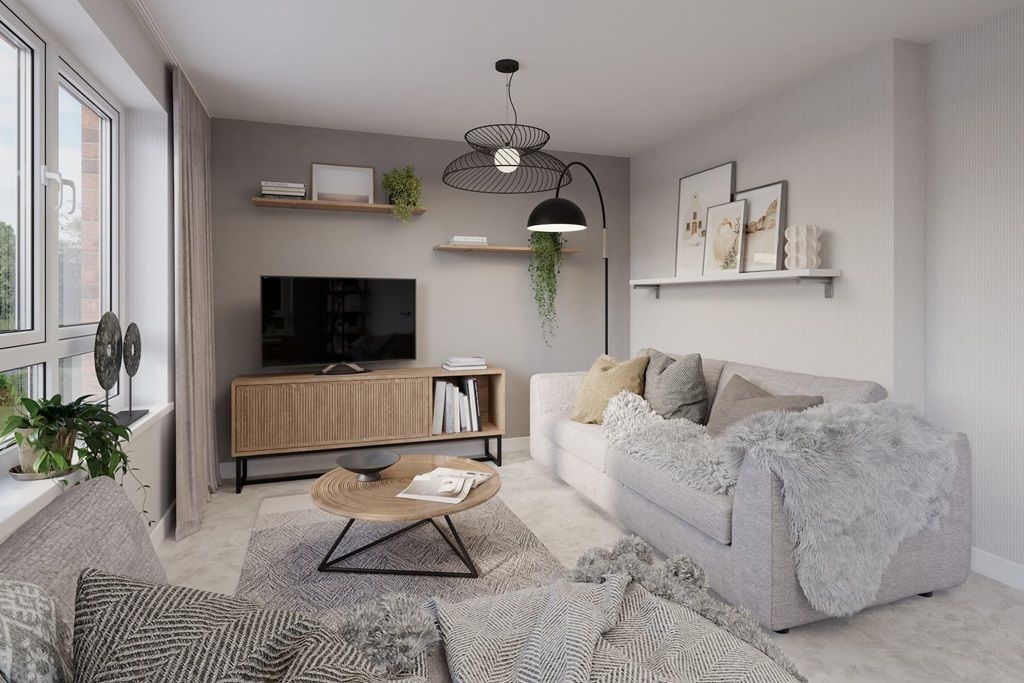 Property photo 3 of 11 Relax In The Living Room Filled With Natural Light