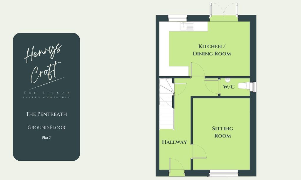 Property photo 2 of 6 Henry's Croft - P7 Pentreath Bottom Floor Floorpla