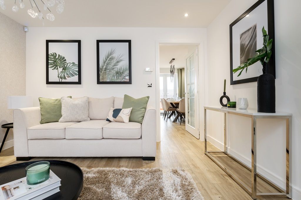 Property photo 3 of 10 Sociable Entertaining Space Leading Through To The Kitchen/Dining Area