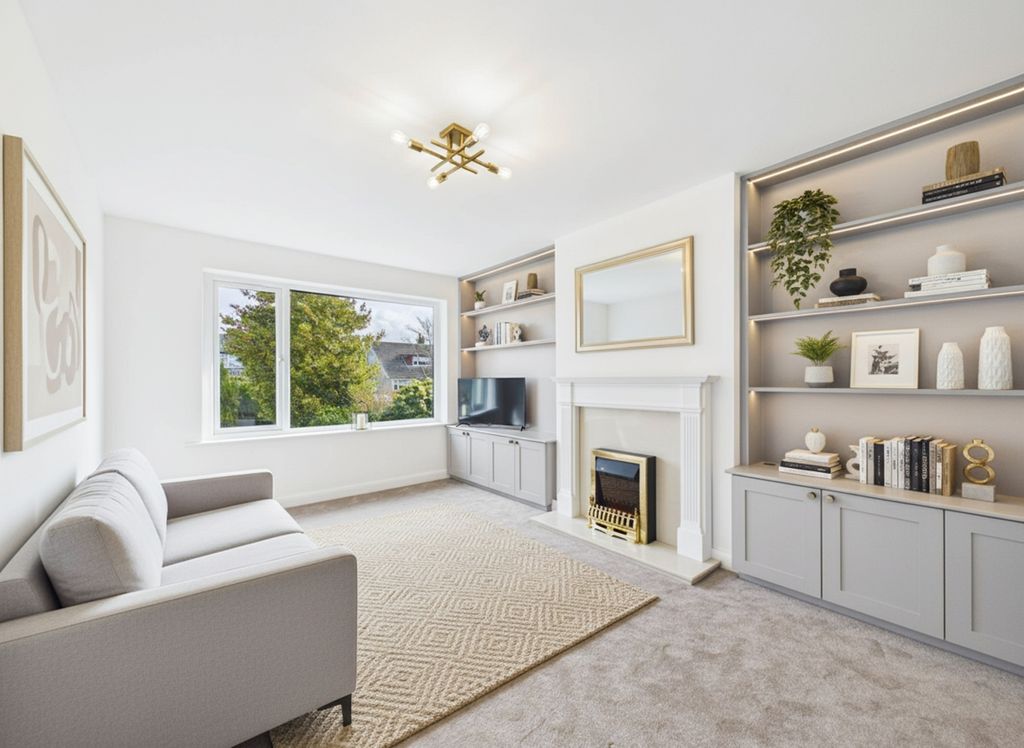 Property photo 2 of 34 Living Room - This Image Has Been Digitally Enhan