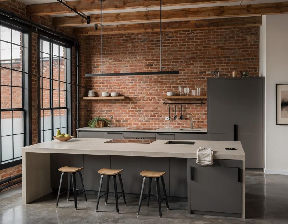 Property photo 3 of 4 Firefly_A Kitchen In A Modern Mill Conversion Apar