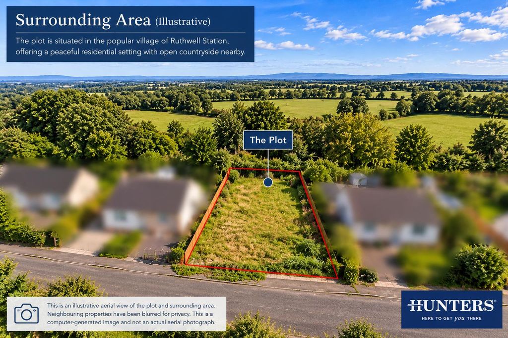 Property photo 3 of 14 Illustrative Ruthwell Station Plot Aerial.Png