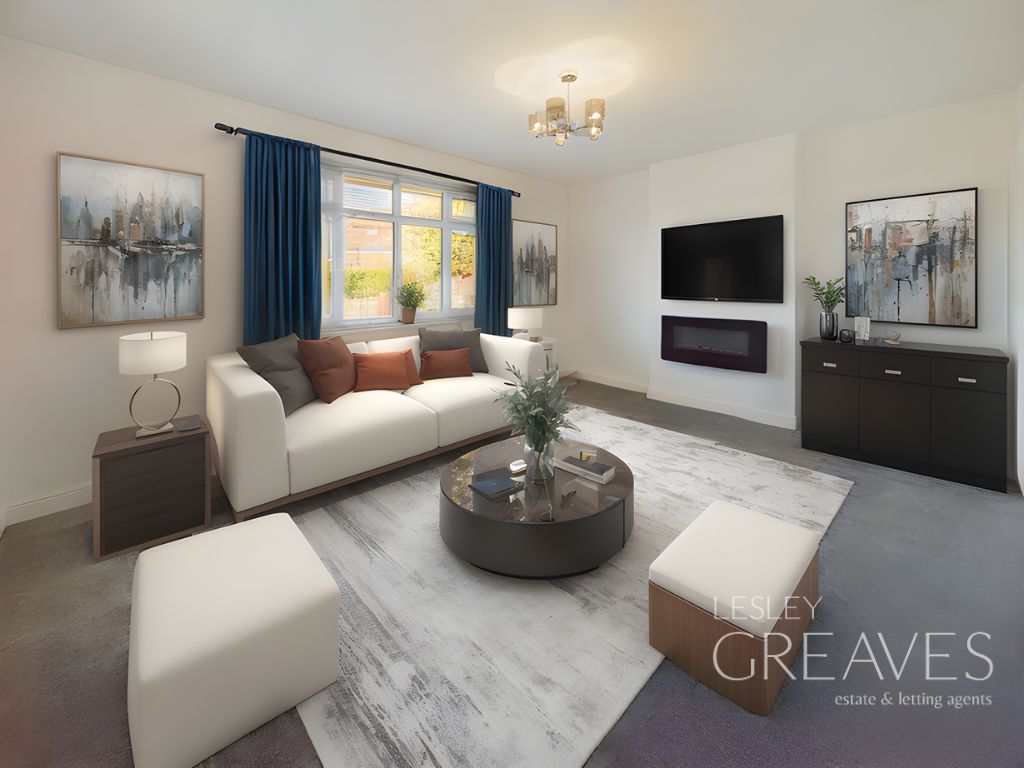 Property photo 3 of 29 Living Room Virtually Staged