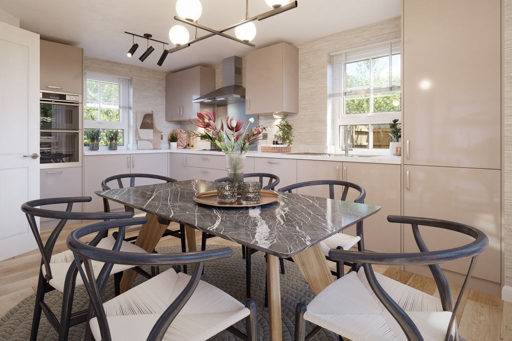 Property photo 1 of 9 Kitchen And Dining Room In An Alfreton