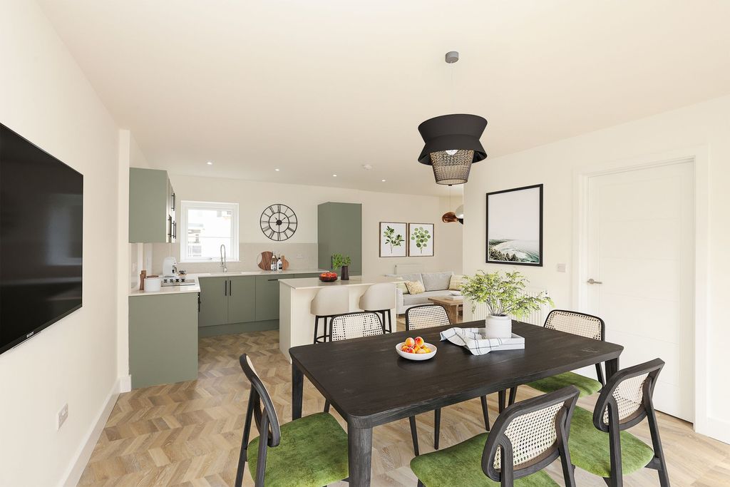 Property photo 2 of 16 Layout Kitchen Dining Living 1