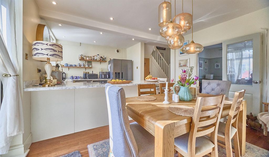 Property photo 2 of 16 Open Plan Refitted Dining/Kitchen To Rear