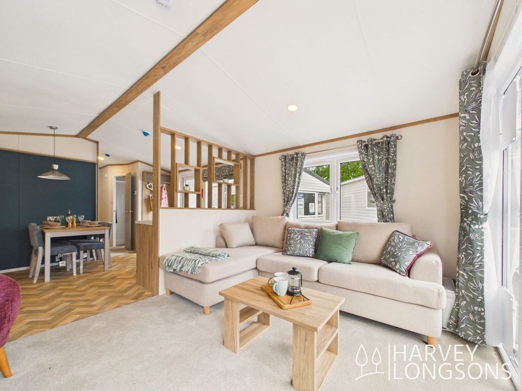 Property photo 3 of 17 L-Shaped Sofa In The Regal Hemsworth Holiday Lodge At Birchington Vale Holiday Park, Kent