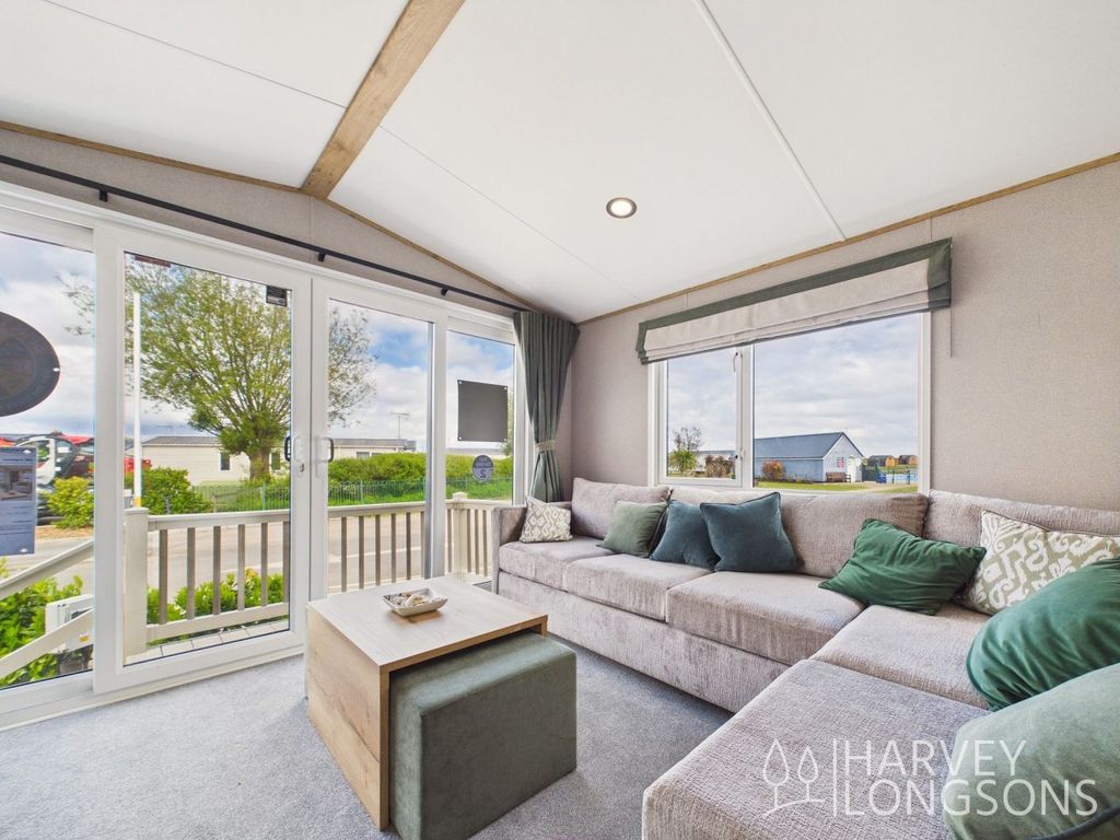 Property photo 3 of 16 Living Area With L-Shaped Sofa In The Abi Ingleton Holiday Caravan At Seaview Holiday Park, Kent