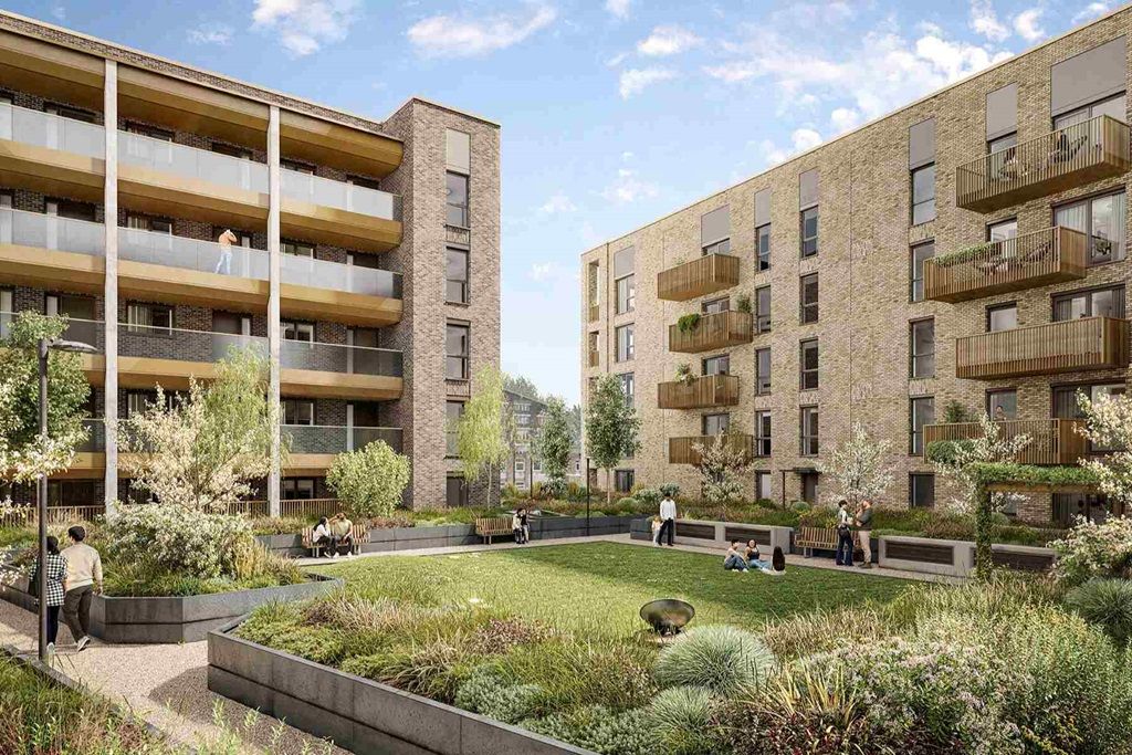 Property photo 1 of 13 Residents' Will Enjoy A Landscaped Communal Central Garden
