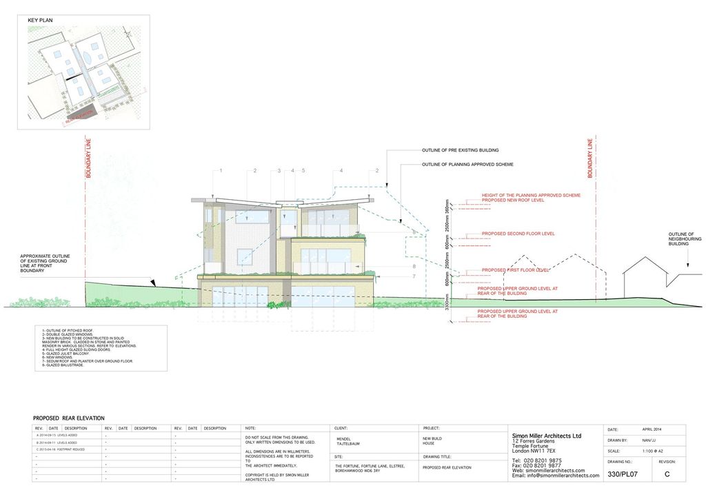 Property photo 3 of 15 Rear Elevation Plan