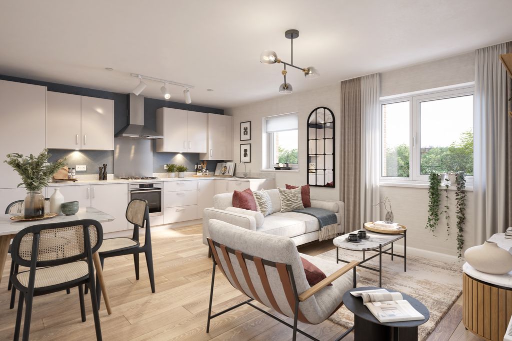 Property photo 3 of 6 Ds12902 - 04 Plot 176 - Kitchen Sitting Dining Area