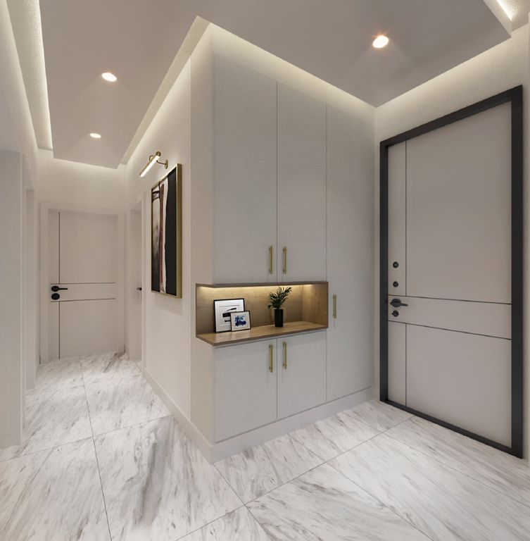 Property photo 3 of 16 Stylish Istanbul Apartments For Sale In Bagcilar- Apartment Entrance And Hallway
