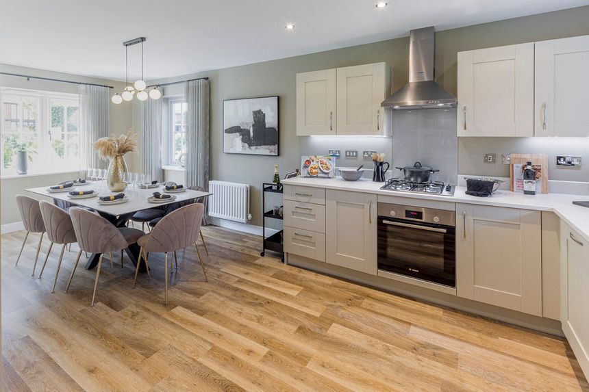 Property photo 2 of 5 CH - Oaklands - Parwood (Leverton) Kitchen Dining_860x573
