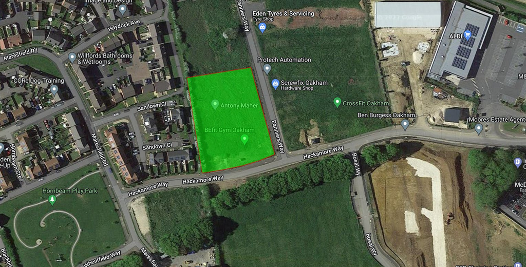 Property photo 2 of 3 Land At Hawksmead Park Oakham .Png