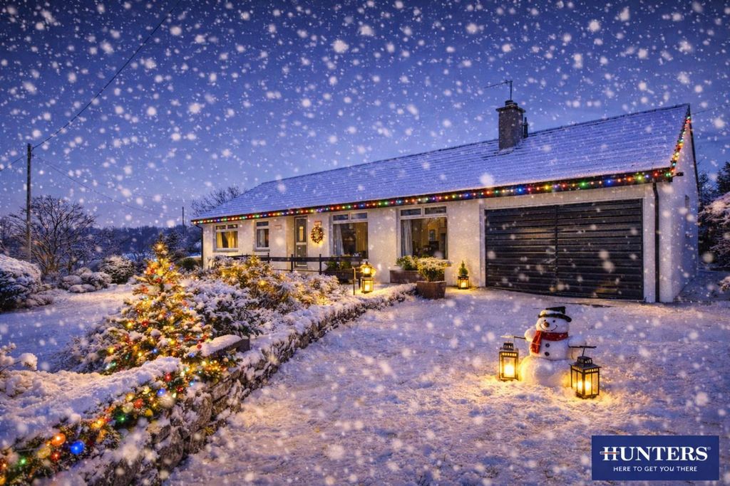 Property photo 1 of 32 Twilight Winter Festive Home With Decorations.Png