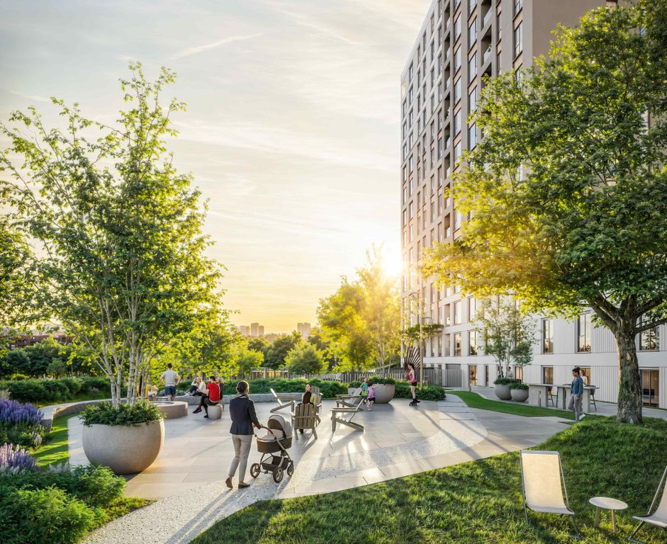 Property photo 2 of 14 Istanbul European Apartments For Sale In Gaziosmanpasa - Social Areas Around The Complex