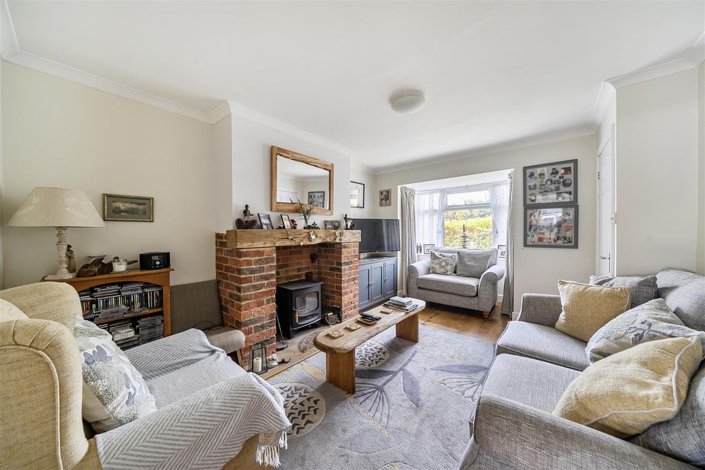Property photo 3 of 14 Living Room With Multifuel Burner