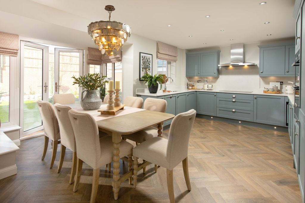 Property photo 1 of 10 Curborough Fields Culver Show Home Kitchen-Diner