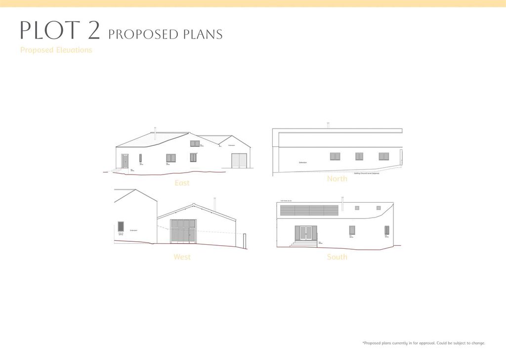 Property photo 2 of 12 Plot 2 Proposed Elevations