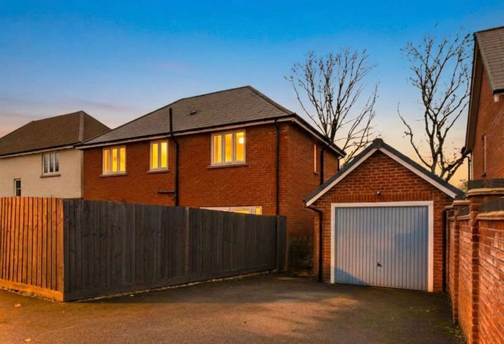 Property photo 3 of 29 Detached Garage At Dusk (Digitally Enhanced)