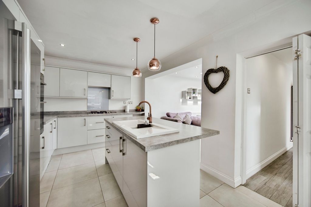 Property photo 2 of 20 Modern Kitchen With Island