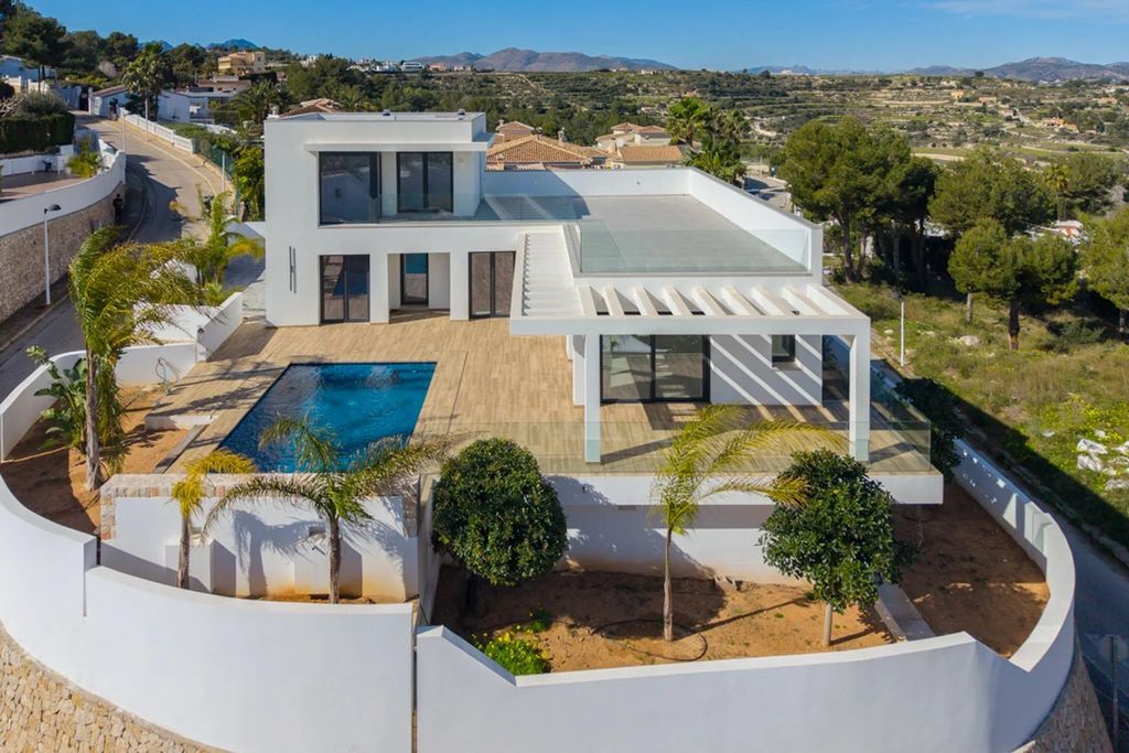 Property photo 1 of 60 Luxury New-Build Villa With 360° Panoramic Views For Sale In Moraira