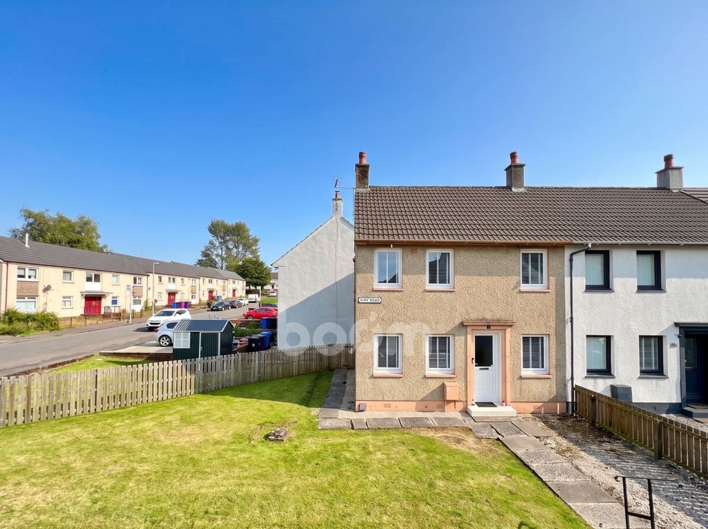 Property photo 1 of 24 Kirk Road, Beith Two Bedroom End Terraced Home